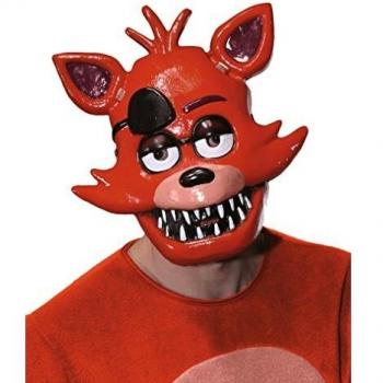 Rubies - Disfraz Rubie's para niños de cinco noches en Freddy's Foxy Half Mask unisex-adulto predeterminado