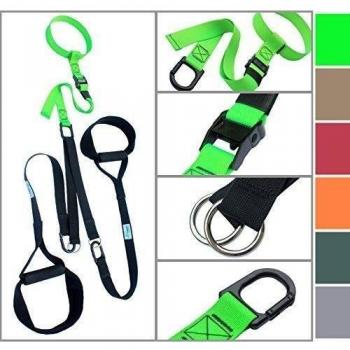 eaglefit Sling Trainer Professional - Cuerdas de entrenamiento en suspensión Oliva