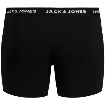 Jack & Jones Plus Size Men's Boxer Shorts 5-Pack - Black