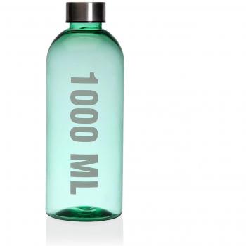 Botella de Agua Versa Verde 1 L Acero Poliestireno 8,7 x 24,5 x 8,7 cm