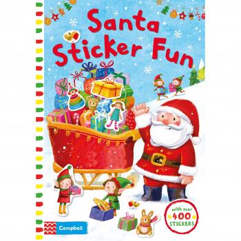 Diversión de Stickers de Santa: Con Más de 400 Etiquetas Adhesivas