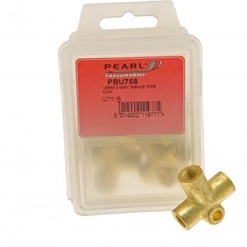 Pearl PBU758 - Conector de 3 vías para manguito de frenos