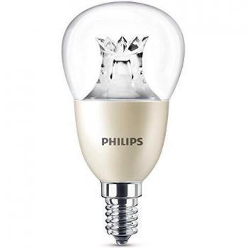 Philips Warmglow - Bombilla LED, casquillo E14, 8 W, cambia entre 3 tonalidades de blanco, requiere regulador, regulable