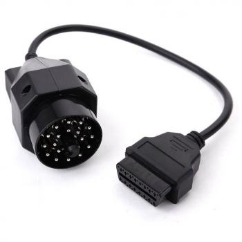 Eximtrade OBD2 Conector Convertidor Cable 20 Pin a 16 Pin para BMW