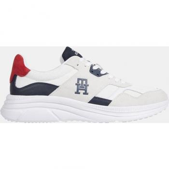 Tommy Hilfiger Modern Runner Low-Top Synthetic Monogram Sneakers for Men