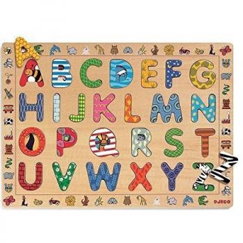 Puzzle educativo de madera ABC - 26 piezas