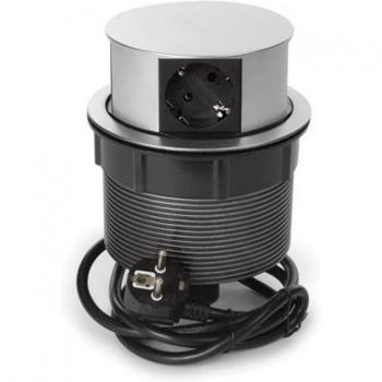 Perel EBP04-G 4-Way Pop-Up Desktop Enchufe