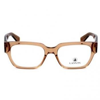 Montura de Gafas de Vista para Mujer Lanvin LNV2601-207 Ø 52 mm, color marrón claro transparente