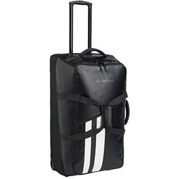 Vaude Rotuma 90 Large Rolling Travel Trolley - Black