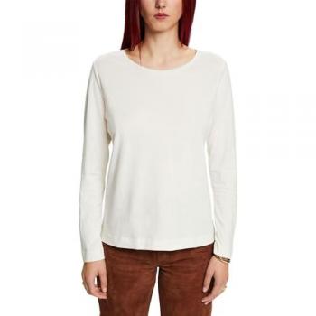 Esprit Women's Long-Sleeved T-Shirt 103EE1K304 in Ice