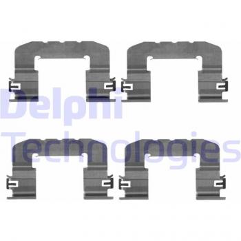 Kit de accesorios para pastillas de frenos DELPHI LX0725