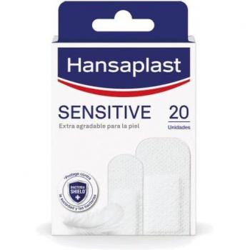 Hansaplast Sensitive apósitos 2 tamaños 20 u