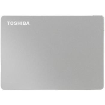 Toshiba Canvio Flex 4TB External Portable Hard Drive - Silver, USB 3.2 Gen 1 Type-C