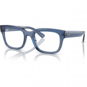 Ray-Ban RX7217 Chad 8266 Unisex Square Blue Eyeglasses