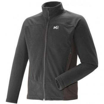 Millet Vector Grid Jkt Forro Polar con Cremallera, Hombre, Gris