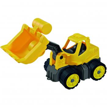 Mini Cargadora Power Worker BIG - Vehículo de Juguete para Interior y Exterior, Ideal para Niños a Partir de 2 Años, Ruedas de Material Suave