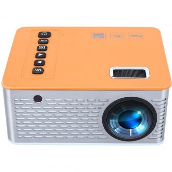 Microproyector LED UNIC UC28D, 480x272 píxeles, compatible con 1080P, HDMI y USB, portátil y reproductor de vídeo multimedia para el hogar