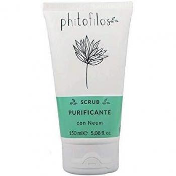 Phitofilos Scrub Purificante 150 ml - Exfoliante capilar purificante, formulado con ingredientes naturales, ideal para eliminar impurezas y residuos del cuero cabelludo, promueve la renovación celular y mejora la salud del