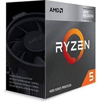 AMD Ryzen 5 4600G 6-Core 12-Thread Up to 4.2GHz Socket AM4 with Radeon Graphics, Retail Box (100-100000147BOX)