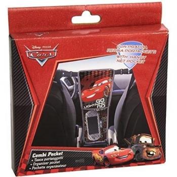Disney 25934 Cars - Organizador de Juguetes para Respaldo de Asiento de Coche