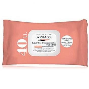 Byphasse toallitas démaquillantes Extracto de Granada/té verde pieles matures