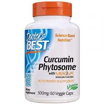Curcumin Phytosome with Meriva 500mg - 60 Vegan Capsules