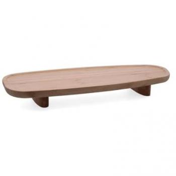 Bandeja de Aperitivos Bidasoa Bambú Marrón Madera 40 x 15,5 x 4,8 cm