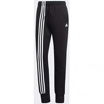adidas W Mh 3s Dk Pant Sport Trousers, Mujer, Black/White, 2XS