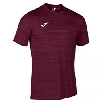 Camiseta de fútbol manga corta Joma Grafity III burdeos