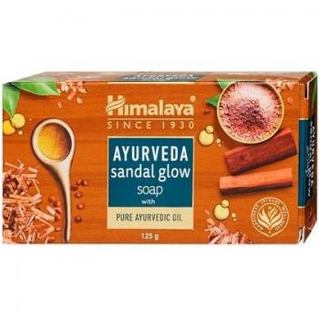 Jabón Ayurvédico de Sándalo Himalaya 125g - Jabón natural, formulado con ingredientes ayurvédicos, enriquecido con extracto de sándalo, conocido por sus propiedades hidratantes y suavizantes para la