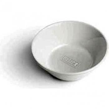 Set de 2 ensaladeras blancas de porcelana de 14 cm