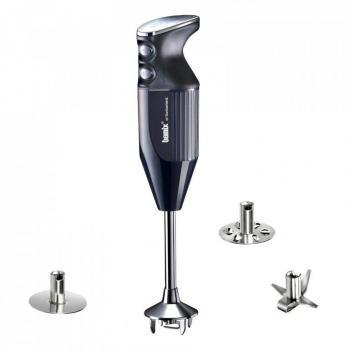 Batidora de Mano Bamix M250 Prime 250 W Negra con Cuchilla Multifuncional y Disco Batidor