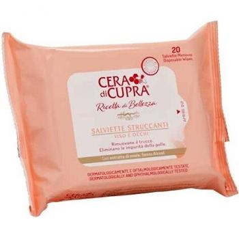 Cera di Cupra Salviette Struccanti Viso e Occhi 20uds