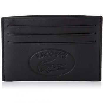 Lacoste - Nh2658ic, Tarjeteros Hombre, Negro