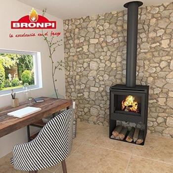 ESTUFA DE LEÑA BRONPI MODELO CROACIA-T
