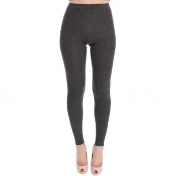 Dolce & Gabbana Gray Cashmere Stretch Tights - IT40|S, Luxury Cashmere Stretch Tights, Female Leggings, Size: XS