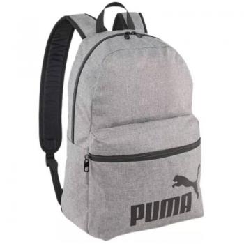 Mochila Escolar Puma PU090118 - Mochila de deporte, color negro, diseño unisex, material resistente y duradero, compartimento principal amplio, bolsillos laterales para botellas, correas ajustables y acolchadas para mayor