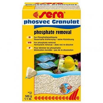 Sera Phosvec Granulat Material de Filtrado para Acuario - 500g