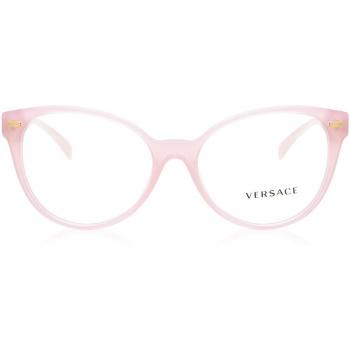 Versace VE3334 5402 Women’s Eyeglasses Pink Size 53 (Frame Only) - Blue Light Block Available