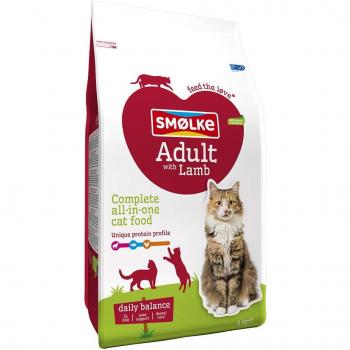 Smølke Adult Lamb Dry Cat Food - 4 kg