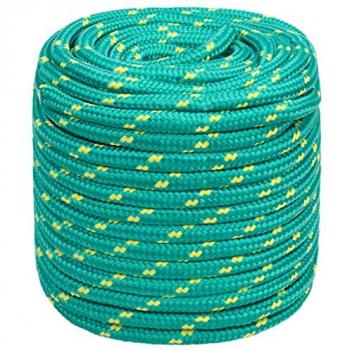 Cuerda de barco polipropileno verde 18 mm 25 m
