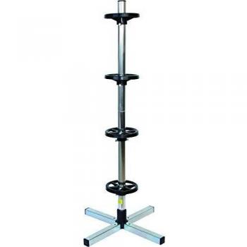 Soporte para Llantas de Automóvil hasta 225 mm de Ancho, Altura 1015 mm, Longitud del Pie 460 mm, Peso 2.24 kg