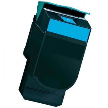 Cartucho de Tóner Genérico Cyan Compatible con Lexmark C540N / C544DN / X544N - Sustituto de C540H1CG