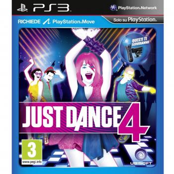 Just Dance 4 - Juego de Baile para Consola Sony PlayStation 3 con Más de 40 Éxitos y Clásicos