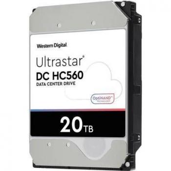 Western Digital Ultrastar DC HC560 20TB 3.5 Internal SAS Hard Drive - 7200 RPM, Self-Encrypting, 512MB Cache