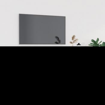 Mueble de TV madera contrachapada 102x35x45 cm gris hormigón