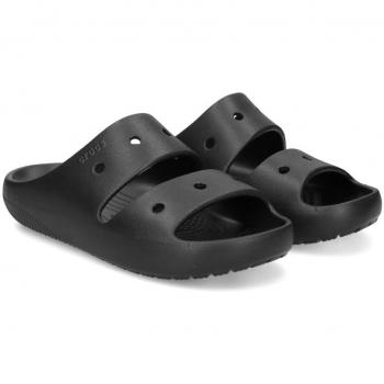 Crocs Sandalias Classic Sandal v2 Unisex - Negro Talla 10