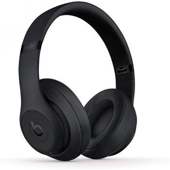 Beats Studio3 Wireless Over-Ear Headphones with Noise Cancellation and Microphone - Matte Black