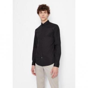 Camisa Sport Armani Exchange Negra