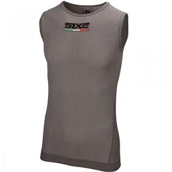 Sixs SMX Dark Grey Sleeveless Thermal Base Layer Unisex M/L